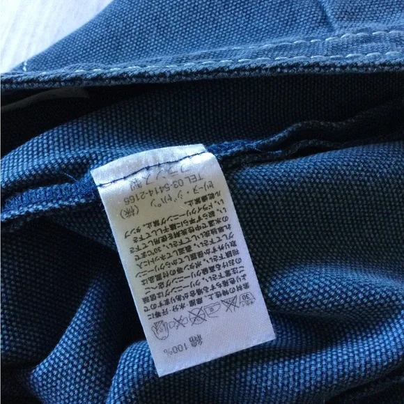 CELINE YACHTING TWILL DENIM CANVAS NAUTICAL BUTTON SKIRT SIZE 38 FRANCE - Picture 13 of 16